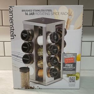 Kamenstein 16 Jar Rotating Spice Rack